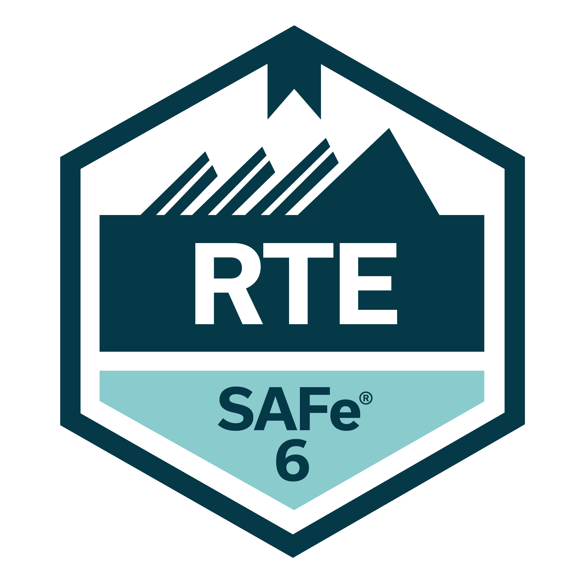 Certified SAFe® 6 Release Train Engineer badge for Moses Olabhele Esangbedo