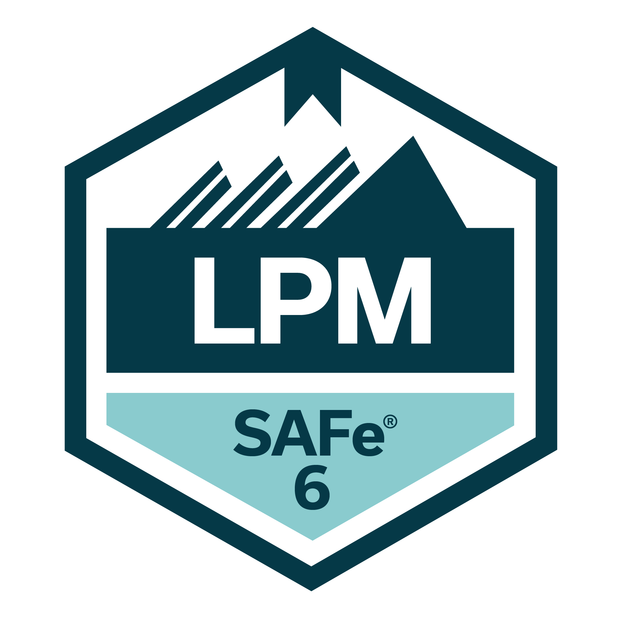 Certified SAFe® 6 Lean Portfolio Manager badge for Moses Olabhele Esangbedo
