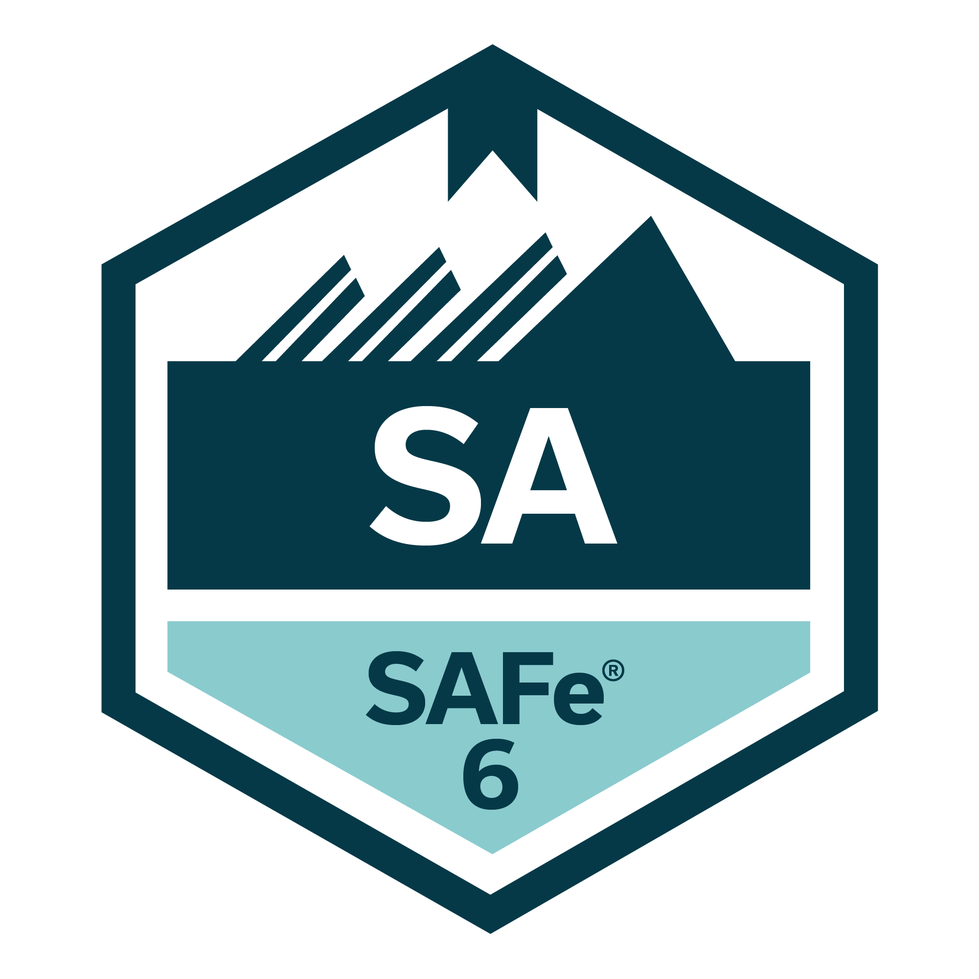 Certified SAFe® 6 Agilist badge for Moses Olabhele Esangbedo