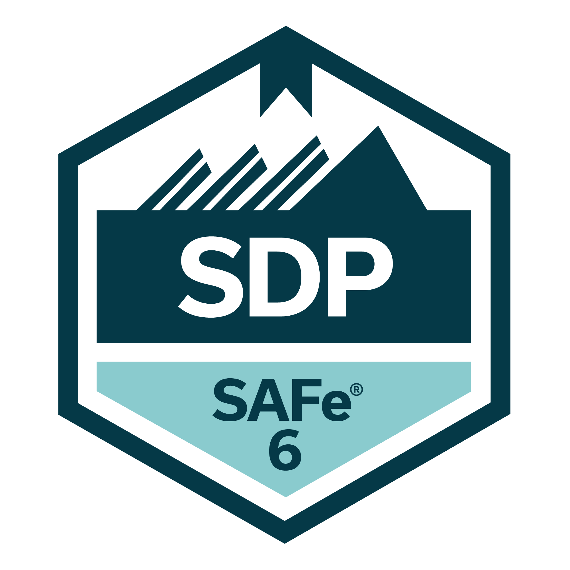 Certified SAFe® 6 DevOps Practitioner badge for Moses Olabhele Esangbedo