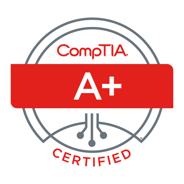 CompTIA A+ Certification badge for Moses Olabhele Esangbedo